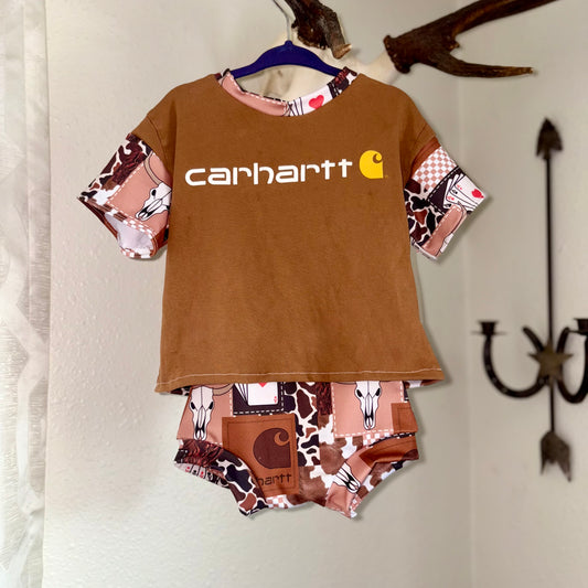 Boys bummie short/t-shirt