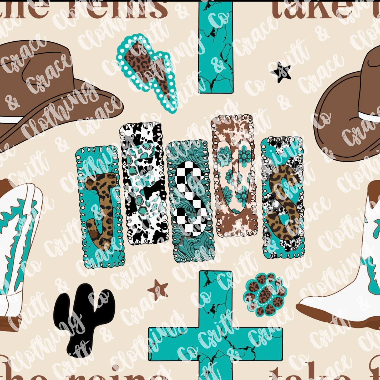Turquoise Jesus (Preorder)