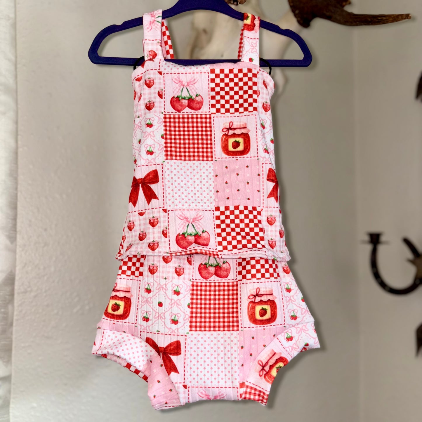 Girls Bummie set