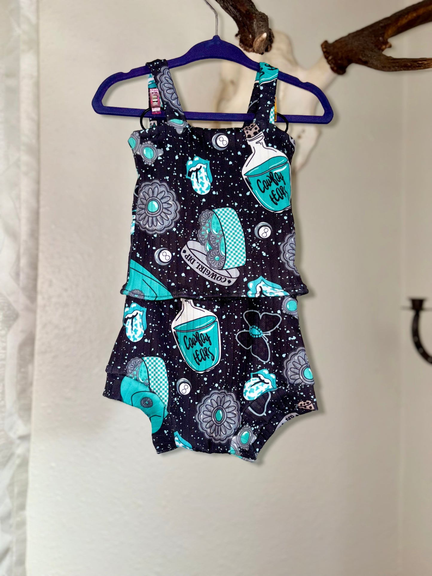 Girls Bummie set