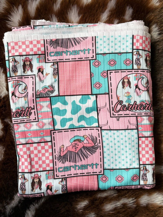 Turquoise + Pink Carhartt