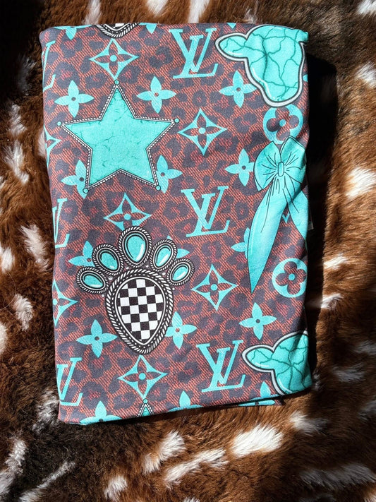Turquoise & Cheetah LV